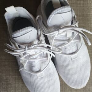 Adidas White Mesh Comfort Sneakers Size 5